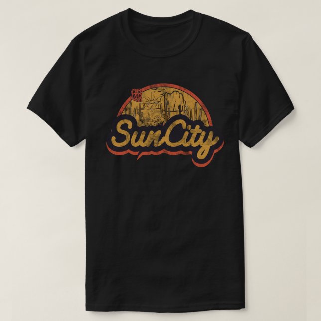 Sun City, Arizona T Shirt (Design framsida)