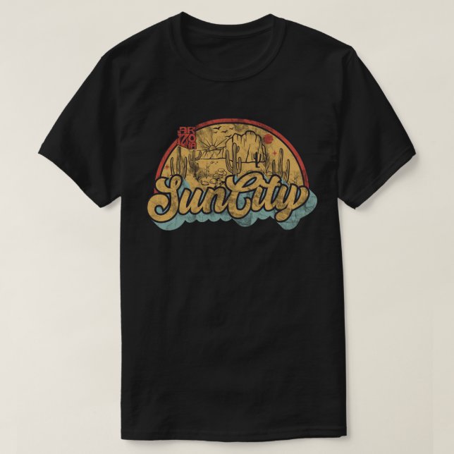 Sun City, Arizona T Shirt (Design framsida)