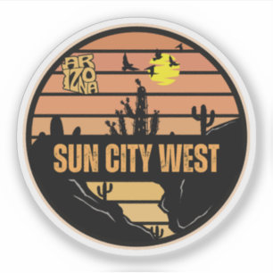 Sun City West, Arizona Klistermärken