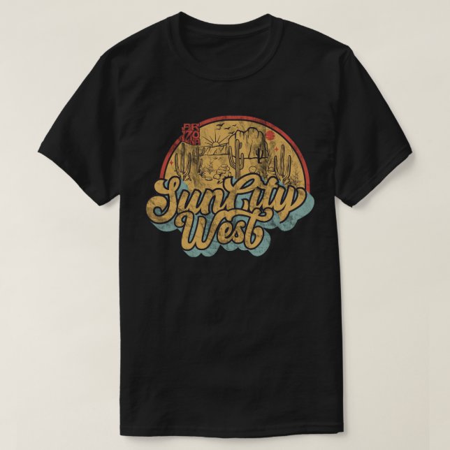 Sun City West, Arizona T Shirt (Design framsida)