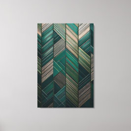 Sun-Drenched Majestic Mountain & Mist Landscape Canvastryck