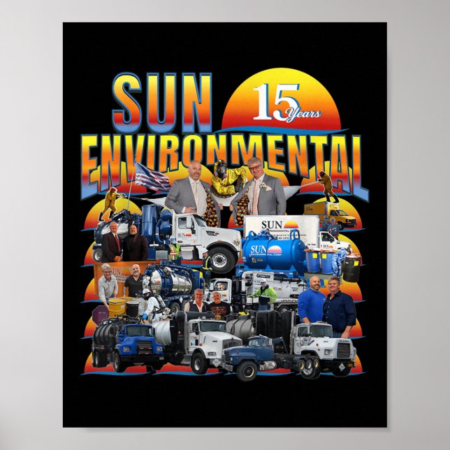 Sun Environmental Company Anniversary V1  Poster (Framsidan)