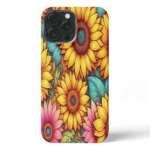 Sun Flower Slim Phone case