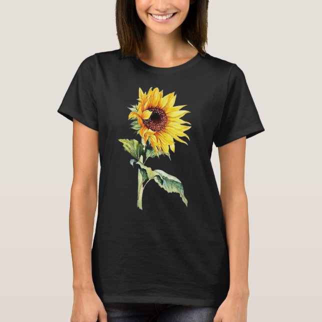 Sun Flower T Shirt (Framsida)