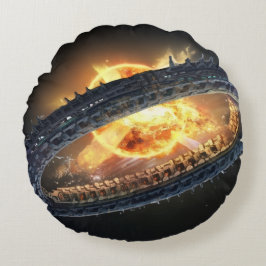 Sun-Killer Weapon Pillow Rund Kudde