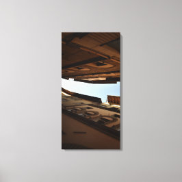 Sun-kissed Street Canvastryck