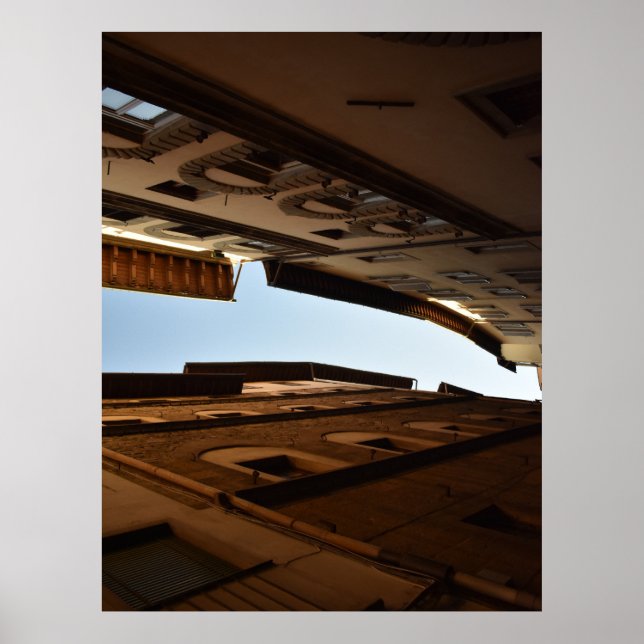 Sun-kissed Street Poster (Framsidan)