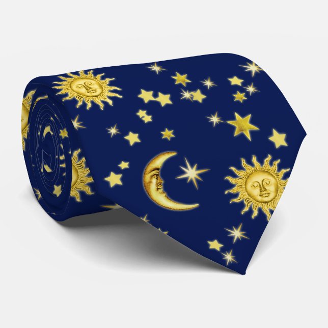 Sun, Moon & Stars Tie Slips (Rullad)