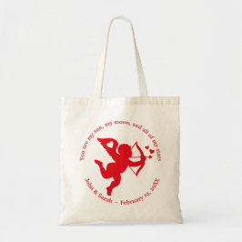 sun moon stars VALENTINE`S DAY Tygkasse