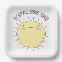 Sun Paper Plate