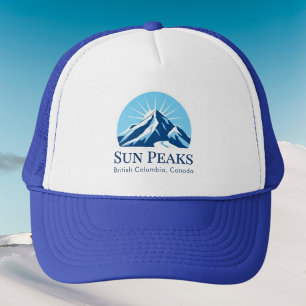 Sun Peaks British Columbia Kanada skidområde mössa Keps