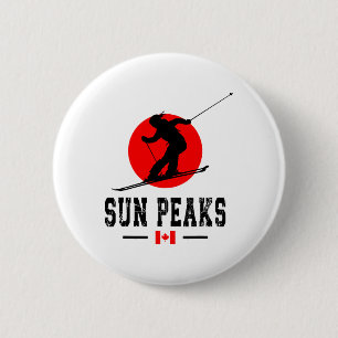 Sun Peaks Kanada Skidort Klippiga bergen Kanada Knapp