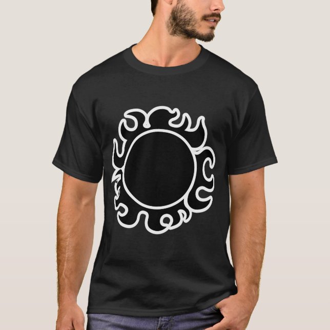 Sun Pirates Jolly Roger 2 T Shirt (Framsida)