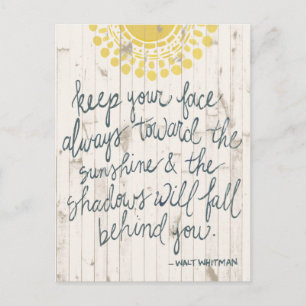Sun Quote III Vykort