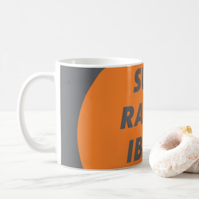 Sun Radio Ibiza Coffee Cup Kaffemugg (Med munk)