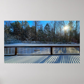 Sun, Snow & Shadows,  Poster