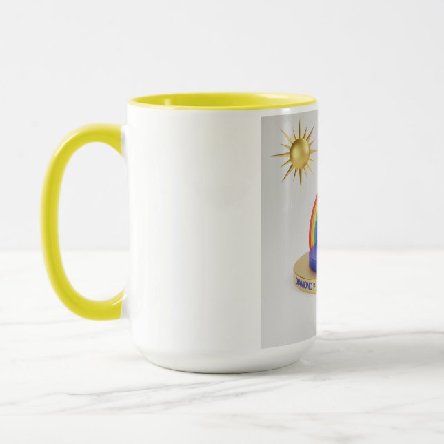 Sun Splashed Rainbow Mug Mugg (Vänster)
