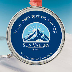 Sun Valley Idaho medalj Ornament