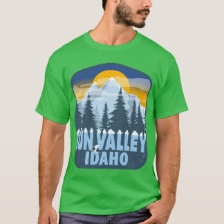 Sun Valley Idaho Överstorlek T Shirt