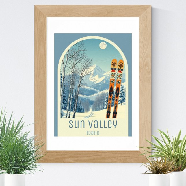 Sun Valley Idaho skidort  Poster (Skapare uppladdad)