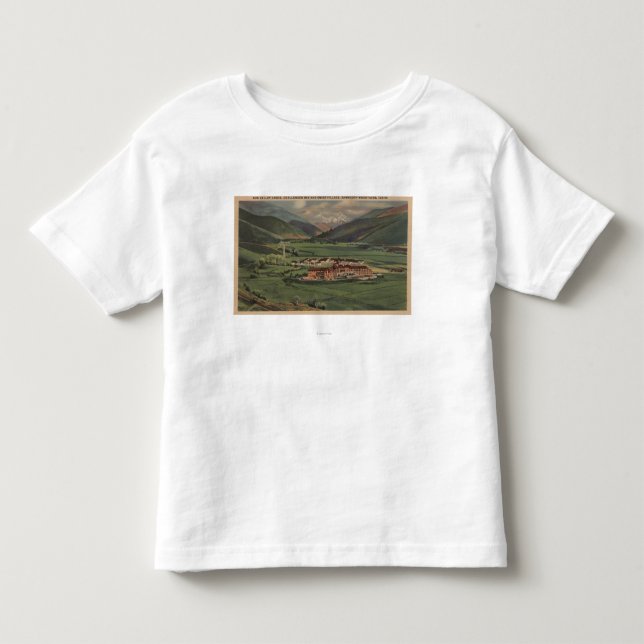 Sun Valley IDView av den Sun Valley logen Tee Shirt (Framsida)