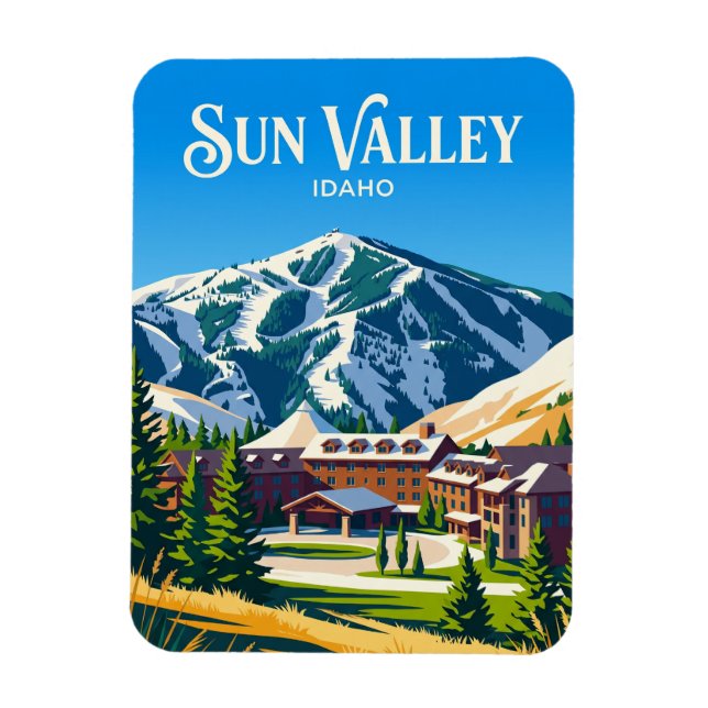 Sun Valley Resort USA blir Magnet (Vertikal)