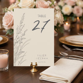 Sun-Washed Garden Wedding ID1283 Inbjudningar