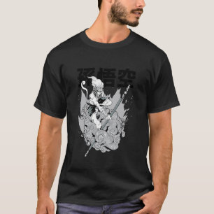 Sun Wukong Apkungens kinesiska symboler tecken T Shirt