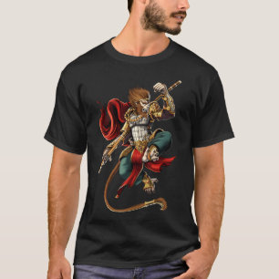 Sun Wukong Kinesiske Apkung T Shirt