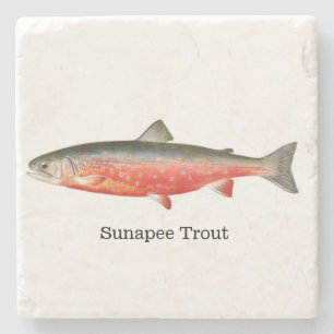 Sunapee forellfisk stenunderlägg