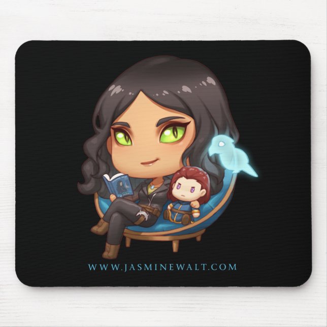 Sunaya läs- Chibi Mousepad Musmatta (Framsidan)