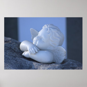 Sunbad ängel Sweet cherub figurine CC0127 Poster