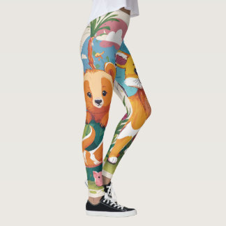 Sunbad Meerkats Leggings
