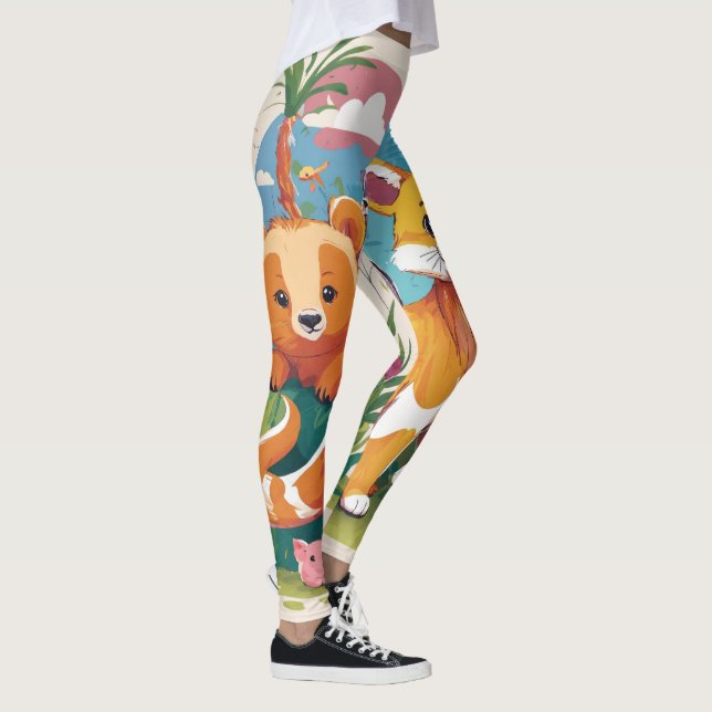 Sunbad Meerkats Leggings (Höger)