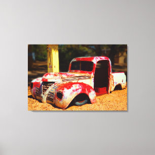 SUNBAKED PICKUP 24x36 Canvastryck
