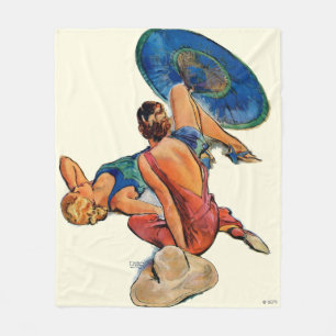 Sunbathers Fleecefilt