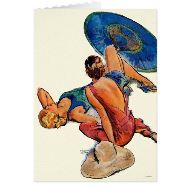 Sunbathers OBS Kort (Framsidan)