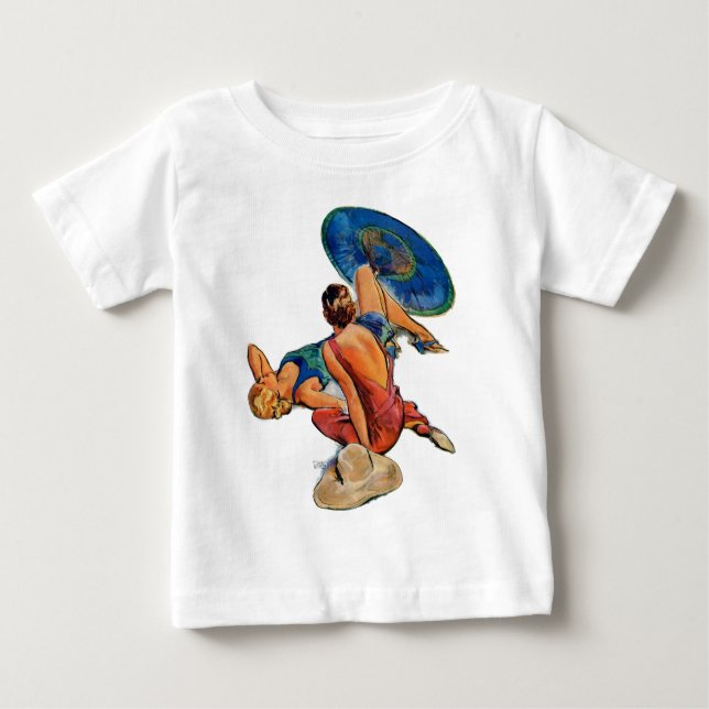 Sunbathers Tee Shirt (Framsida)