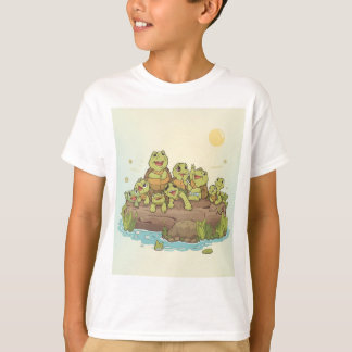 Sunbathing Turtle Crew – Log Life Tee