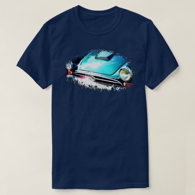 Sunbeam Alpine Tiger 1960-talet British Classic in T Shirt (Design framsida)
