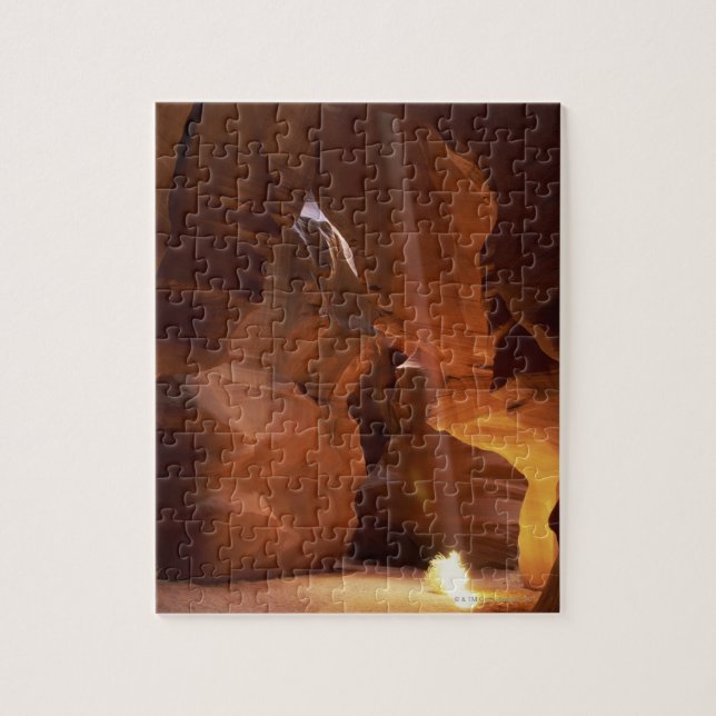 Sunbeam som slår tumbleweeden på kanjongolv pussel (Vertikal)