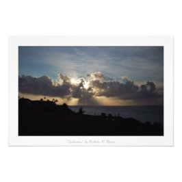 ’Sunbeams’ Kauai Nature Decor Fototryck