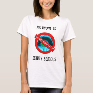 Sunbedban.com - vitT-tröja Tee Shirt