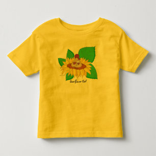 Sunblomma Girl Ukrainska folkArt Tee
