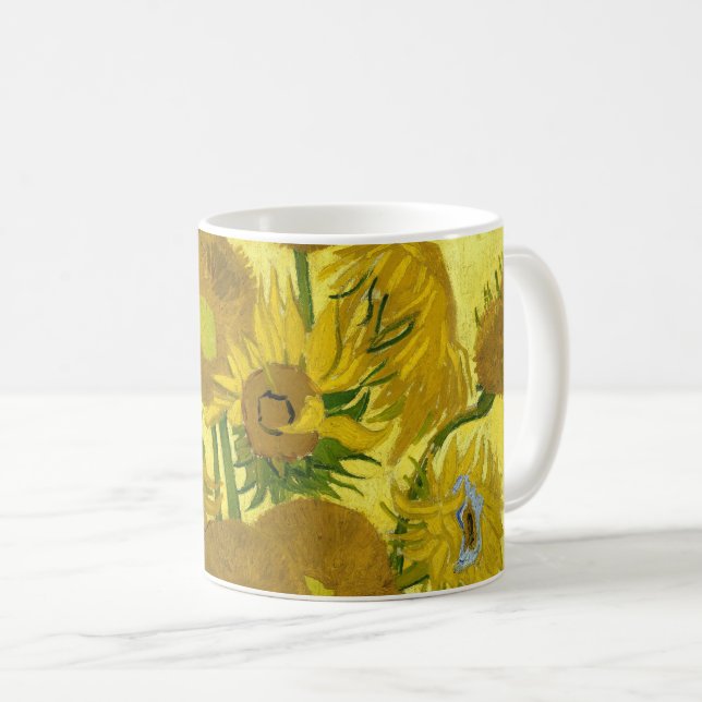 Sunblommor, 1889 kaffemugg (Framsida höger)