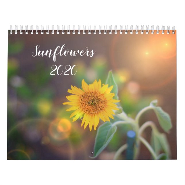 Sunblommor 2020 Kalender (Omslag)