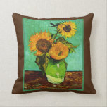Sunblommor, 3, av Vincent van Gogh  Kudde<br><div class="desc">Berömd av Vincent van Gogh,  Sunblommor Tre</div>