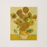 Sunblommor av Vincent Van Gogh Pussel<br><div class="desc">Sunblommor av Vincent Van Gogh</div>