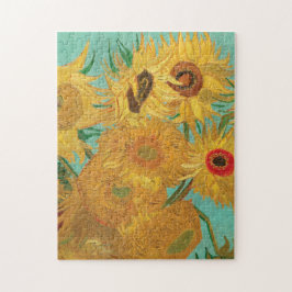 Sunblommor av Vincent Van Gogh Pussel