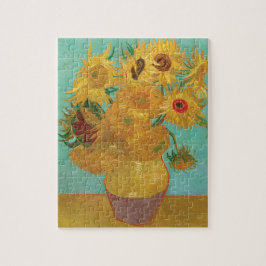 Sunblommor av Vincent Van Gogh Pussel